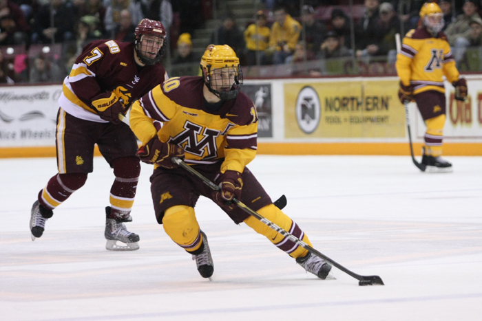 gophers vs UMD hockey